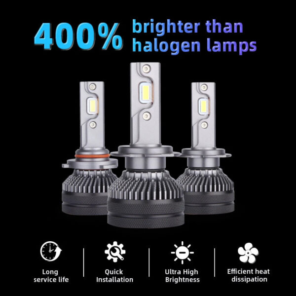 ba5d6997ca420ecf 2PCS K5C 24V H7 H4 H1 LED Truck Light Bulb H11 4300K 6000K 110W 24V Led Headlight Lamp for Truck
