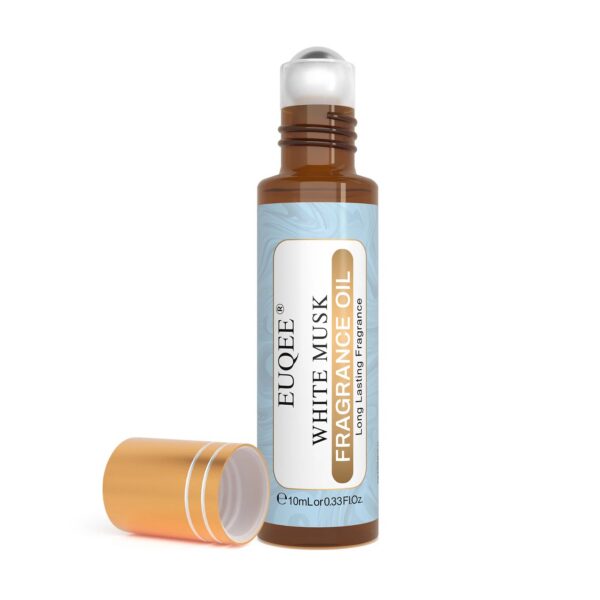 EUQEE 10ml Roller Sweet Fruit Perfume Oils-Coconut Vanilla Mango Strawberry Cherry Watermelon Peach Fragrance Oil DIY Candle