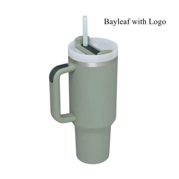 1pc New Quencher H2.0 40oz Stainless Steel Tumblers Cups With Silicone Handle Lid and Straw 2nd Generation Car Mugs Vacuum Insulated Water Bottles 0928