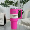 ba95bb9fd959e10f 1pc New Quencher H2.0 40oz Stainless Steel Tumblers Cups With Silicone Handle Lid and Straw 2nd Generation Car Mugs Vacuum Insulated Water Bottles with G8821