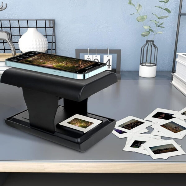 bab8efb0ce90dc90 Mobile Film Scanner, 35Mm Slide And Negative Scanner With LED Backlight For Oldfilm To JPG, Support Editing