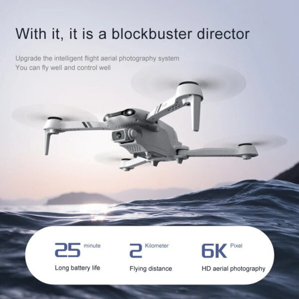 4K HD Dual Camera with GPS 5G WIFI Wide Angle FPV Real-time Transmission RC Distance 2km Professional Drone