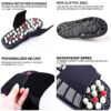 bad1c8203cdb2d53 Acupoint Massage Slippers Therapy Massager Shoes For Feet Unisex Home Flip Flop Health Care Medical Rotating Foot Massager Shoes