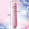 10 Modes Telescc Vibrator Women High Speed Motor G-Spot Climax Dildo Vibrating Female Masturbator Adult Sex Toy for Woman