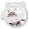 bb028b6123f037ef Dog Flap Pet Cat Inside Lockable Safe Screen Outdoor Magnetic Self-Closing Function Sturdy Door for Dogs Cats