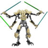 32cm Ksz714 Star Toy Anime General Robot Grievous With Lightsaber Hilt Combat Weapon Model Building Blocks Action Figure Gifts