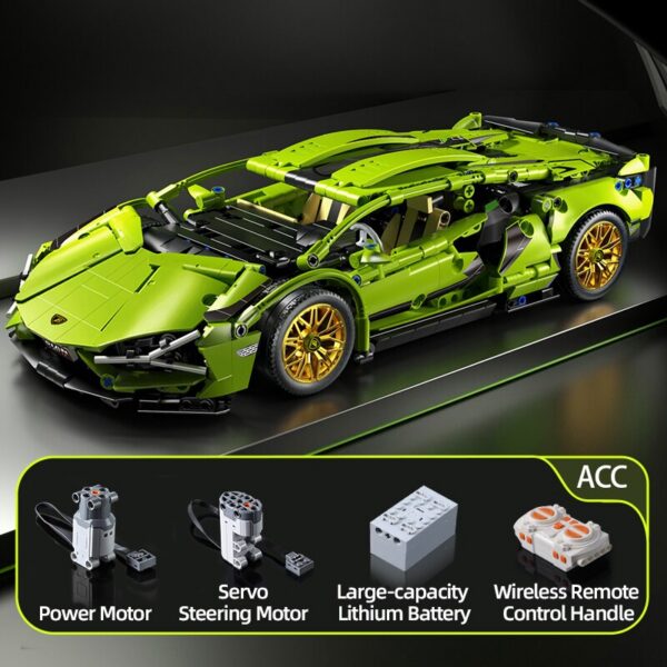 bb4d33f4505dde93 Technical Racing Sport Car 1280PCS Model Building Blocks City Mechanical Speed Vehicle Supercar Brick Puzzle Toys Kid Adult Gift