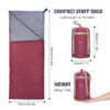 LIXADA Outdoor Envelope 190*75cm Camping Hiking Fleabag 680g Ultra-light Portable Sleeping Travel Bag