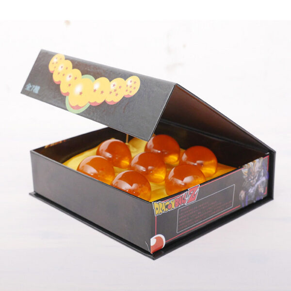 Dragon Ball 7pcs/set 1:1 Crystal ball 3.5cm Action Figure Toys Summon Shenron ing Balls Collection Model Gift