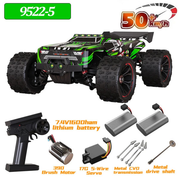 bb8154c29a975571 9522PRO 85KM/H High-speed RC Car Brushless Four-wheel Drive Off-road Drift 1:16 Professional Racing Car 9522 50KM/H Boy's Toy