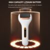 Electric File Grinder Callus Dead Skin Remover USB Recharge Waterproof Pedicure Foot Care Tool for Hard Cracked Clean