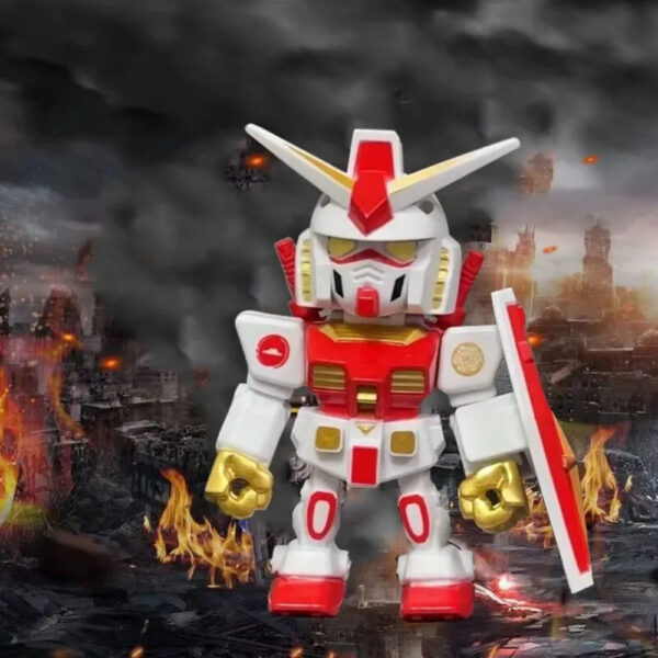 NEW Hot selling Latest McDonald's Co branded Gundam Model Handmade, Yuanzu Gundam RX-78-2 Mini Gundam Model