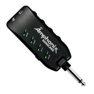 SONICAKE Bluetooth Headphone Guitar Amplifier Plug-In USB Chargable Portable Pocket Carry-On Bedroom Multi-Effects QAP-10