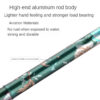 bba857fde70ebd3c Hiking Camping Mountaineering Printing Walking Stick Telescopic Baton Trekking Poles Folding Cane Crutches Pole Unisex