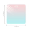 Gradient Color Intelligent LCD Digital Display Glass Balance Body Electronic Scale For Weight Meas