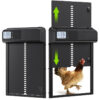 Automatic Aluminum Opener Timer Controlled Open/Close Door Anti-Pinch Function Chicken Coop
