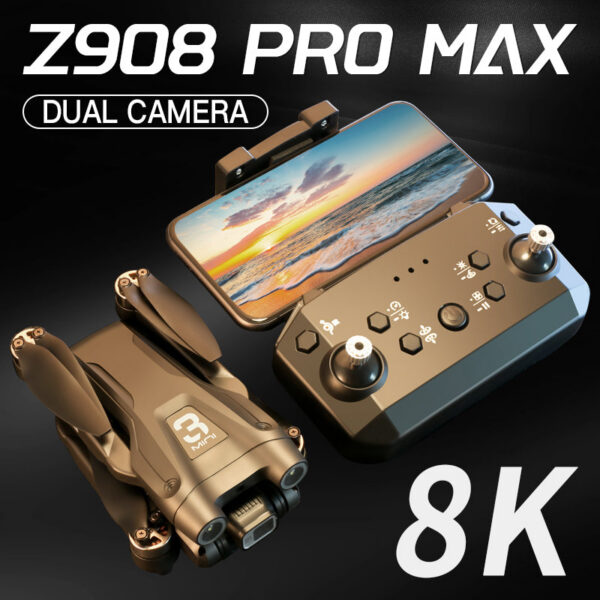 bbe46e6effe57fab For Xiaomi Z908 Pro / MAX Drone Professional Mini Dron Optical Flow Localization 3sided Obstacle Avoidance Quadcopter Toy Gift