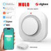 bbfe43edf556c74d Tuya ZigBee WiFi Smart Smoke Detector Alarm Sensor Home Security Fire Protection For Home Security System Via Smart Life APP