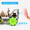Keyestudio Micro bit 4WD Mecanum Board Robot V2.0 With Python Language Programming System For Microbit Smart Car Kit