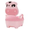 bc15a430de4229cc Cute Cow Portable Baby Child Training Girls Boy Potty Kids Chair Toilet Seat Pot