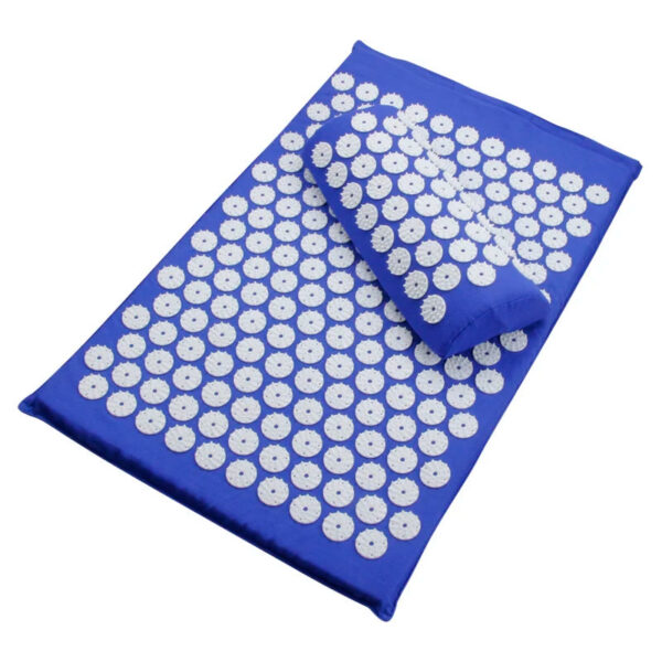 bc1aa04ff06deae0 62*38cm Massager Cushion Massage Mat Acupressure Relieve Back Body Pain Spike Mat Acupuncture Yoga Mat/Pillow
