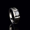 bc33c75372e2c616 D Color Moissanite Platinum Wedding Ring for Men PT950 Sandblasting Pass Diamond Tester detection mans jewelry rings Engagement gift