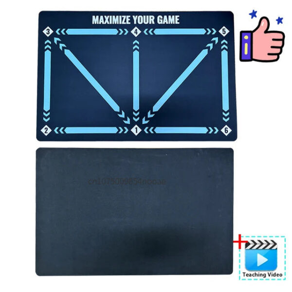Durable Non Slip Foldable Kids Adults Dribble Mat Football Training Indoor Ourdoor Equipment