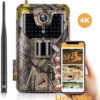 Live broadcast APP Trail Camera Cloud Service 4G 30MP Wireless Wildlife Hunting Cameras HC900PRO 0.3S Night Vision