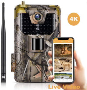 bc4b3b40eaa8693a Live broadcast APP Trail Camera Cloud Service 4G 30MP Wireless Wildlife Hunting Cameras HC900PRO 0.3S Night Vision