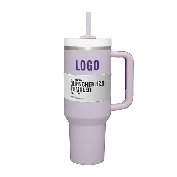bc5057402075f83e Mugs Stock 40oz Mug Tumbler With Handle Insulated Tumblers Lids Straw Stainless Steel Coffee Termos Cup JY24
