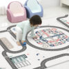 bc59d72d076e201c Foldable Non-Toxic Baby Play Mat Educational Children's Carpet In The Nursery Climbing Pad Kids Rug Activitys Games Toys 180*200