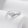 bc669ae1c54df672 MODIAN Crown D Color Moissanite Ring Delicate Lab Diamond Ring 925 Sterling Silver For Women Wedding Engagement Jewelry