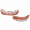 Sdatter Instant Big Smile Veneer Men's and Women's Silicone Artificial Teeth Braces Whitening Stic Comfortable