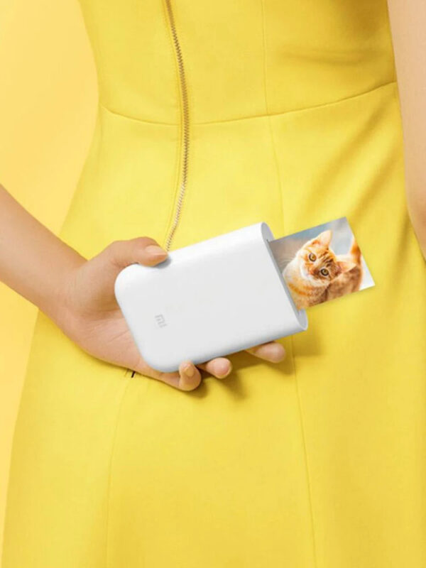 bc7fa4ef7c4e4d0a Xiaomi AR Printer 300dpi Portable Photo Mini Pocket With DIY Share 500mAh Picture Printer Pocket Printer Work With Mihome APP
