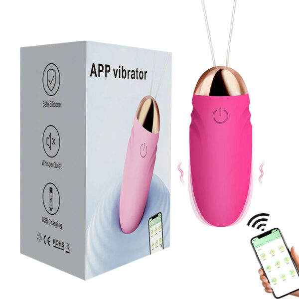 bca37b75f6339df1 Bluetooth App Mini Bullet Vibrator for Women Clit Stimulator Wireless Remote Pantie Vibrating Love Egg Female Sex Toy for Adults