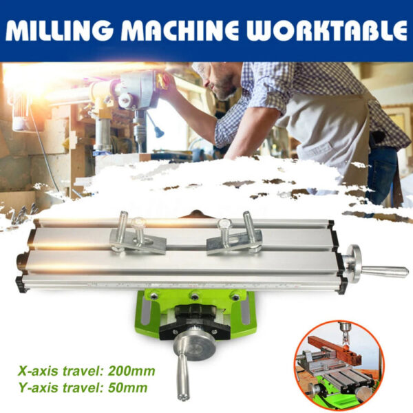bcaf5f75ca3d7f49 Multifunction Worktable Milling Machine Working Slide Table Vise Fixture Adjustment Worktable With Plat Nose Pliers For Drill