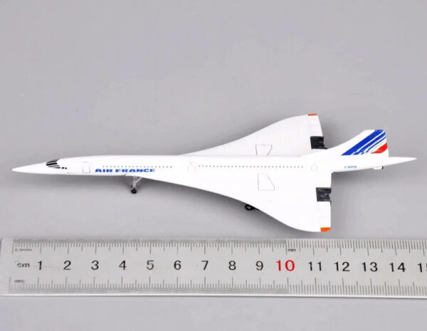 1:400 Scale Airplanes France 1976-2003 White Mini Diecast Metal Aircraft Model Gift Air plane Toys