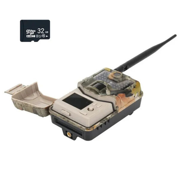 4G Live Video Trail Hunting Mms Sms Gsm Surveillance Camera Recharge 36MP Wireless APP Cloud Service IR Night Vision Detection