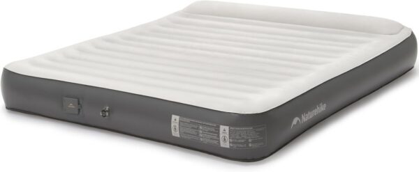 Naturehike Air Mattress with Built in Pump and Pillow, Gray (Narrow King-78.74 x 70.9in)