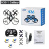 bcc3069294d67686 JJRC H36 Mini Rc Drone 4ch 6-Axis Headless Mode Helicopter 360° Flip Remote Control Quadcopter Toy Mini Drone For Kids