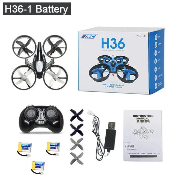 bcc3069294d67686 JJRC H36 Mini Rc Drone 4ch 6-Axis Headless Mode Helicopter 360° Flip Remote Control Quadcopter Toy Mini Drone For Kids