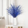 bcca61d165a623f4 Sggvecsy 10 Pcs 29.5’’ Long Artificial Jasmine Flowers Tall Fake Flower Bouquet Faux Jasmine Plants Dry Branches for Wedding Home Party Office Hotel Restaurant Kitchen Decoration(Blue)