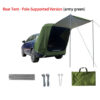 Outdoor Car Rear Tent Camping Picnic Car Rear Tent with Canopy Car Rear Extension Tent Sunshine-Proof Rain-Proof Car Rear Tent