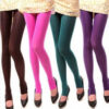 bcd7d93cb28d0d68 Spring and autumn candy color 120d womens medium thick anti hook silk veet pantyhose White Dance backing stockings