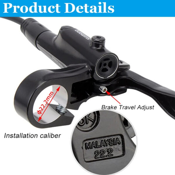 bcf4b0797ddc2596 Original Shimano MT200 MT201 M315 MTB Mountain Bike Hydraulic Disc Brake MT200 Brakes 2 Piston 3 Finger Steel Lever BL-MT200