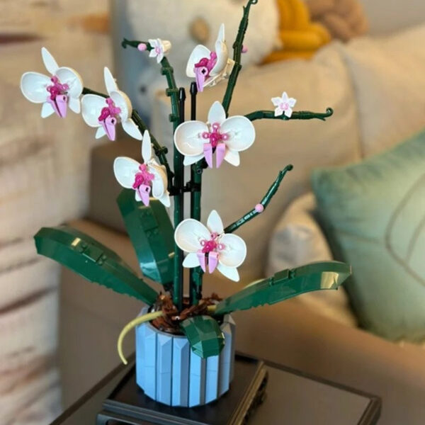 ideas Icons Bouquet Ortificial wer Orchid Potted Plants 10311 Building Blocks Model Brick Moc Girls Toys DIY Mom Gift