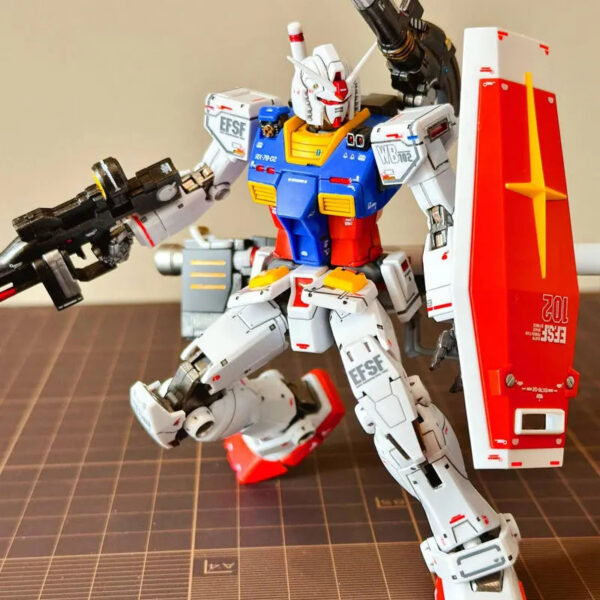 GTO 1/144 Ganso Yuan Zu The Warring States Astray Out Frame Assemble The Model Mecha Toys RX-78-2 Action Figures Ornament Gift