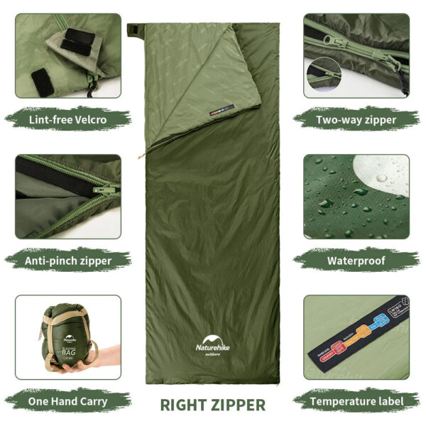 bd42ac1325a28562 Naturehike lw180 Sleeping Bag Ultralight Cotton Sleeping Bag Spring Summer Sleeping Bag Outdoor Hiking Camping Sleeping Bag