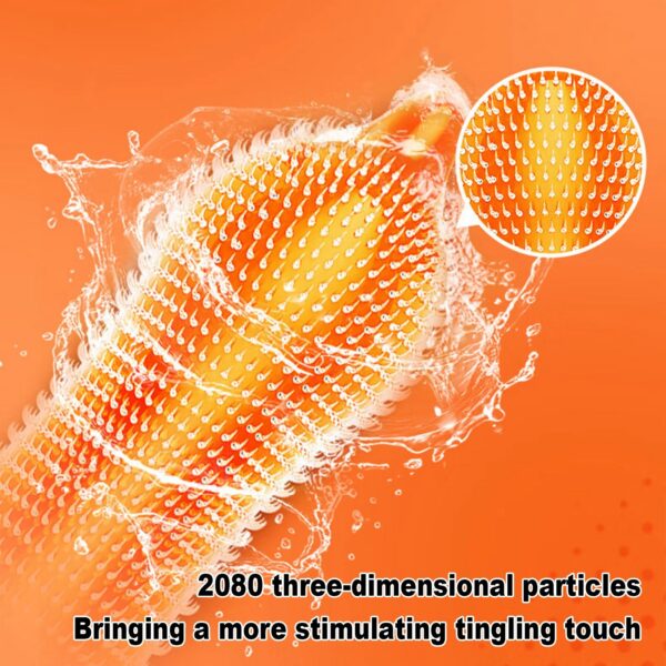 10pcs 2080 Cat Tongue Spike Men's Condoms Delay Ejaculation Ultra Thin G Spot Vaginal Stimulation Penis Sleeve Sex Toys For Men