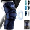 NEENCA Knee Brace Support with Side Stabilizers Patella Gel Knee Compression Sleeve for Knee Pain Meniscus Tear Injury Recovery